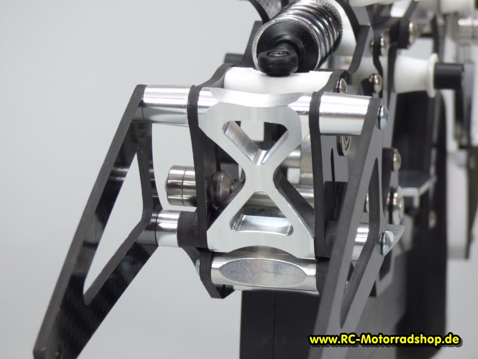 54030250: Alu-Set Versteifung Chassis inkl. Zahnradschutz JABBER One / LS One 54030250